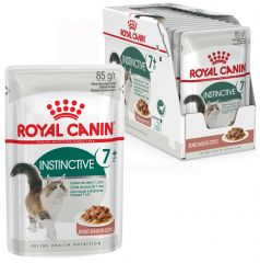 Royal Canin Instinctive +7 влажный консерва корм для пожилых кошек старше 7 лет (пауч)
