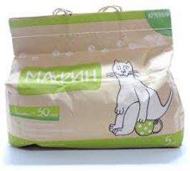 Бентонитовый наполнитель Мафин крупный 2,0 - 4,0 мм