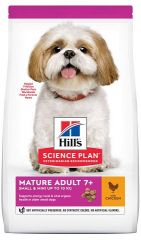 Hills (Хиллс) Science Plan Canine Mature Adult 7+ Active Longevity Mini Chicken сухой супер премиум корм с курицей для пожилых собак малых пород