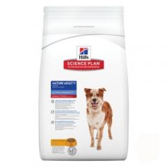 Hill's (Хиллс) Science Plan Canine Mature Adult 7+ Active Longevity Medium Chicken сухой супер премиум корм с КУРИЦЕЙ для пожилых собак средних пород