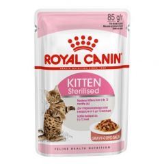 Royal Canin Kitten Sterilised (кусочки в соусе) Консервы для стерилизованных котят от 6 до 12 месяцев