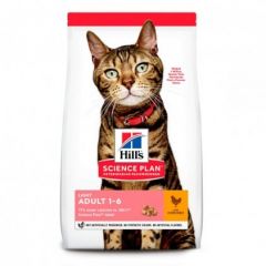 Hills Science Plan Feline Adult Light Chicken Сухой корм с курицей для взрослых кошек всех пород