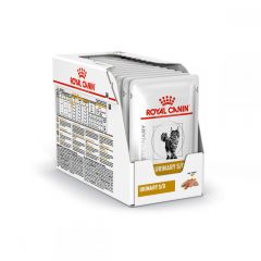Royal Canin Urinary Feline S/O Loaf (пауч) Лечебные консервы для кошек паштет
