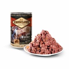 Carnilove Dog k 400 g с ягненком и кабаном