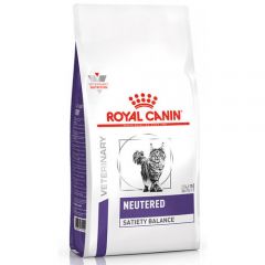 Royal Canin Neutered Satiety Balance сухой корм для профилактики мочекаменной болезни у стерилизованных и кастрированных кошек, имеющих склонность к набору лишнего веса