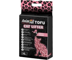 AnimAll Tofu Наполнитель соевый, с ароматом сакуры