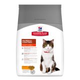 Hills Science Plan Feline Adult Hairball Control Chicken Сухой шерстевыводящий корм с курицей для кошек