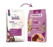 Корм Бош Санабелль Сеньйор (Bosch Sanabelle SENIOR Chicken & Cranberries)  сухой корм супер премиум класса для кошек старше 8 лет КУРИЦА И КЛЮКВА