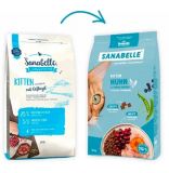 Корм Санабелль Китен (Kitten Sanabelle Chicken & Cranberries) сухой корм супер премиум класса для котят и беременных кошек КУРИЦА И КЛЮКВА